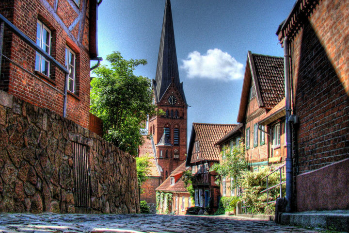 Maria-Magdalenen-Kirche in der Altstadt von Lauenburg