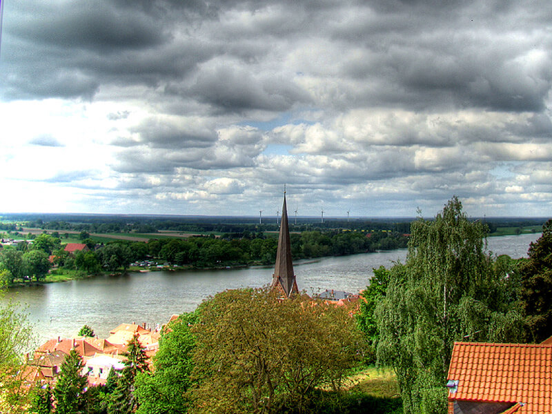 Blick vom im Schlossturm