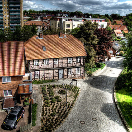 Blick vom Schlossturm Blick vom im Schlossturm