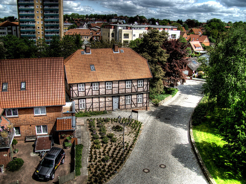 Blick vom im Schlossturm