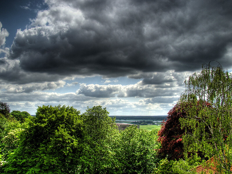 Blick vom im Schlossturm