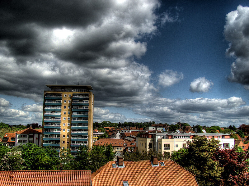 Blick vom im Schlossturm