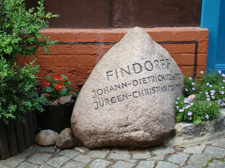 Gedenkstein am Findorff-Haus