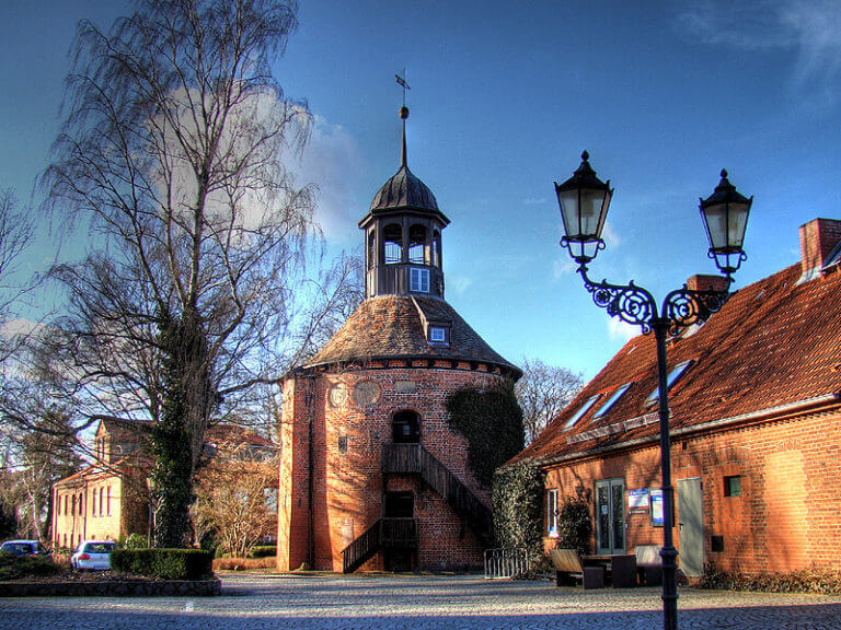Der Schlossturm in Lauenburg