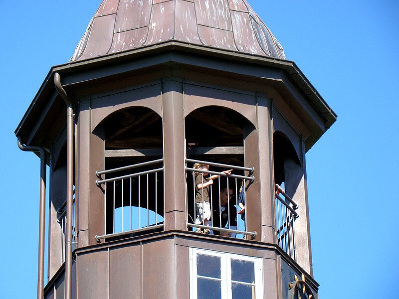 Der Schlossturm in Lauenburg