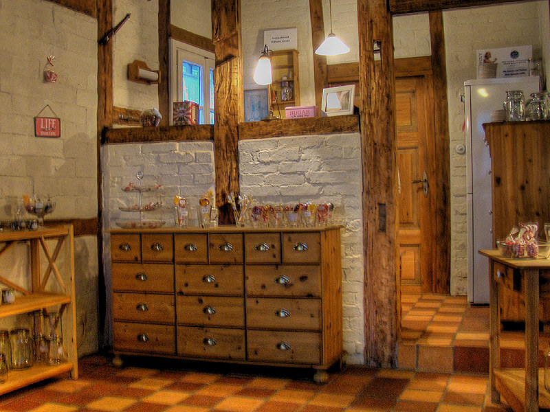 Die Bonschemacherei in der Altstadt von Lauenburg