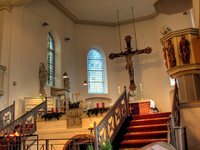 Der Altar der Maria-Magdalenenkirche