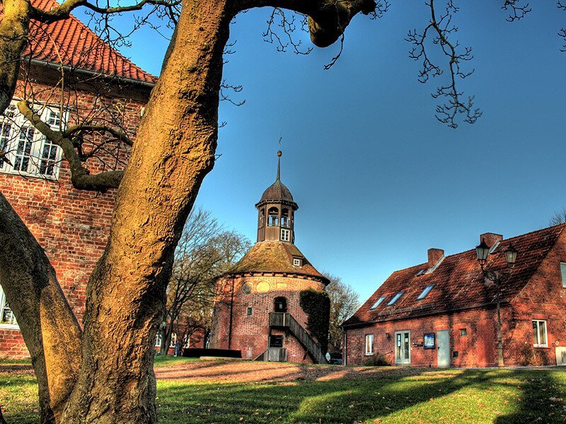 Der Schlossturm in Lauenburg