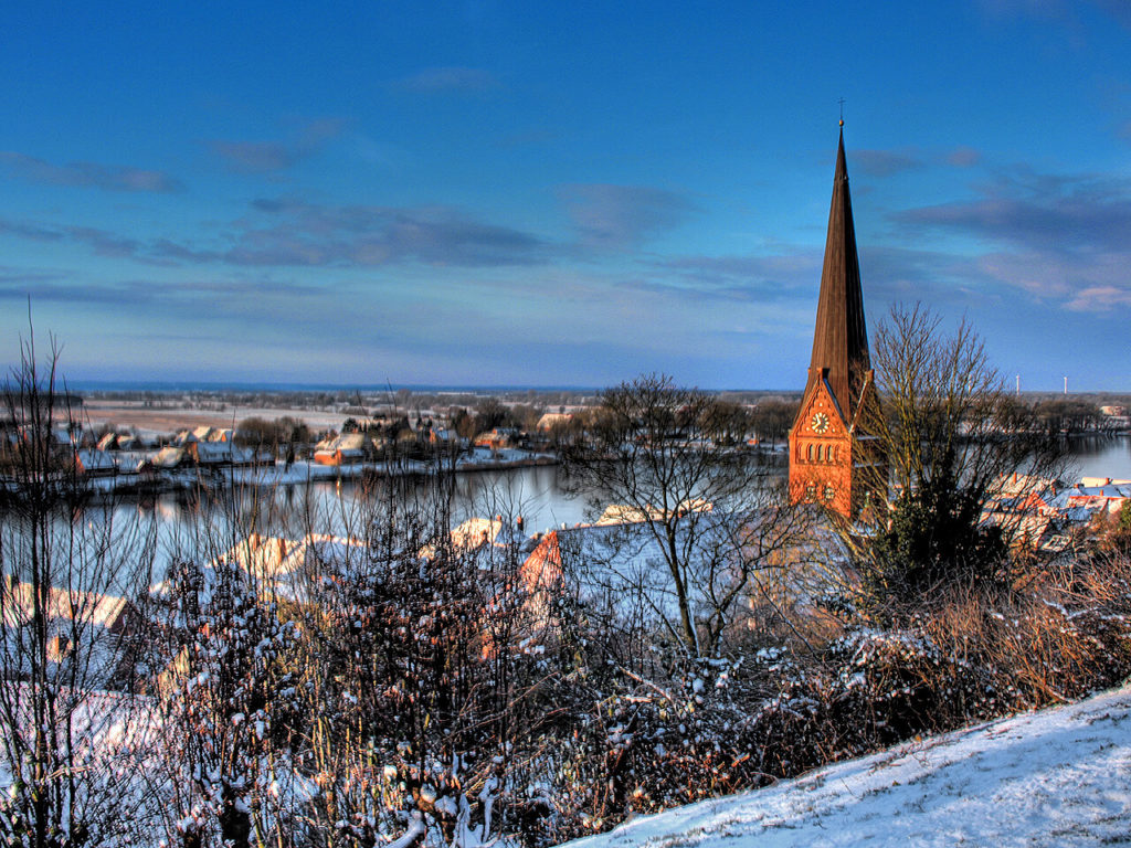 Die MariaMagdalenenKirche in der Altstadt von Lauenburg
