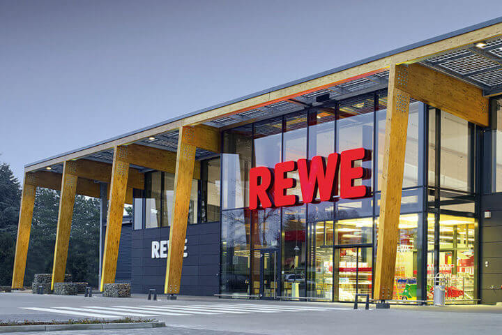 REWE Neubau in Lauenburg als Green Building