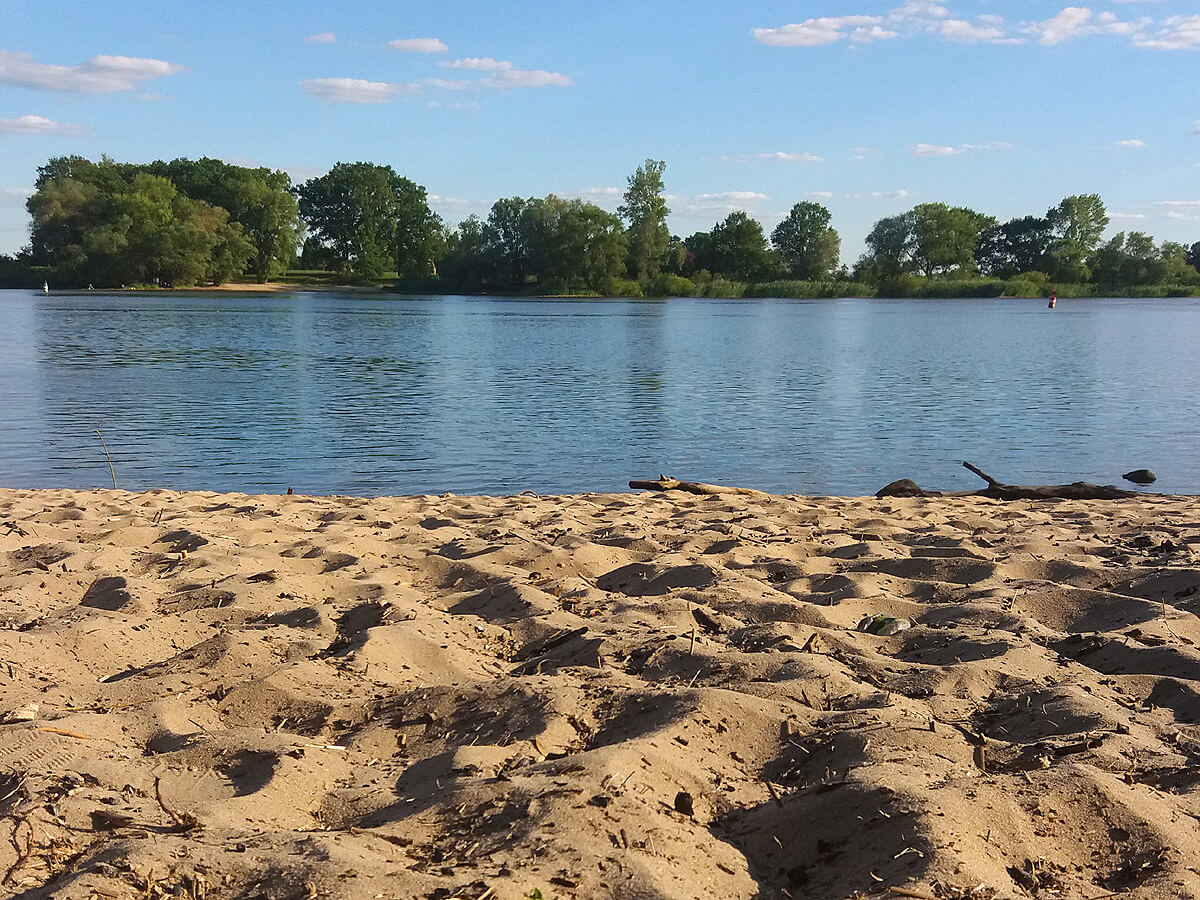 Perfektes Strandfeeling in Lauenburg