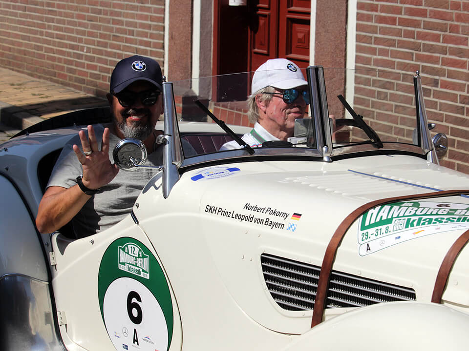 Rallye Hamburg-Berlin-Klassik durch Lauenburg