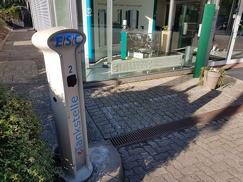 Ladestation bei Senertec in Lauenburg