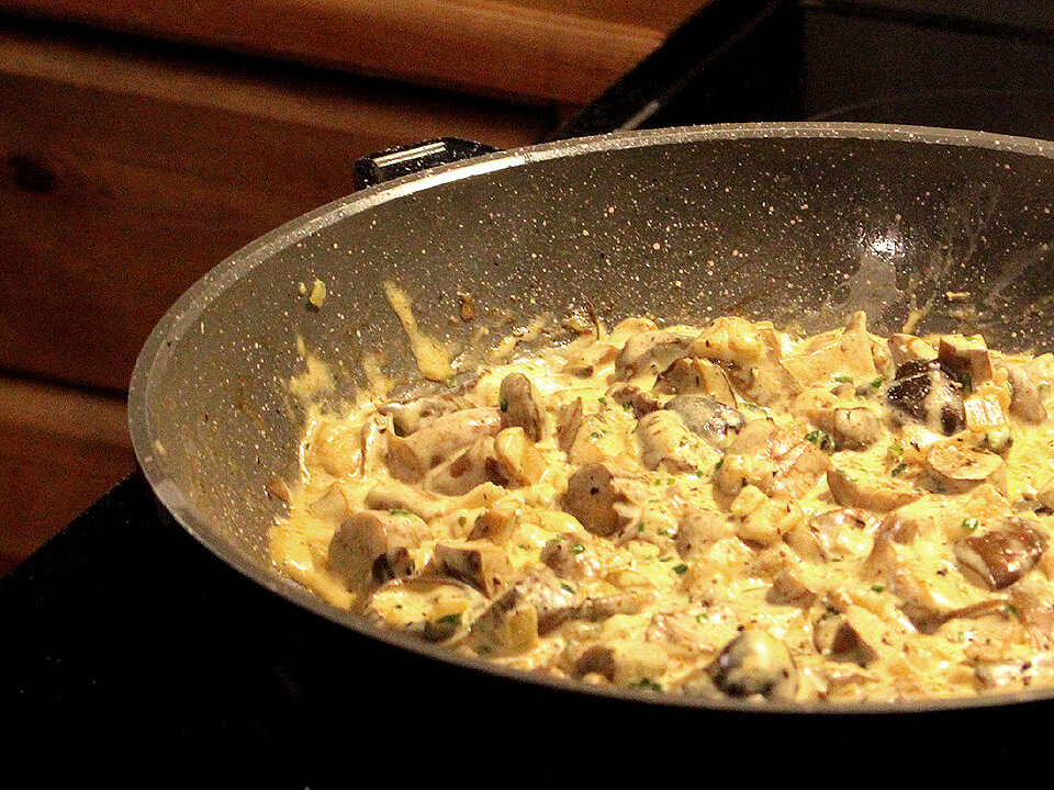 Rezept für Steinpilzpfanne