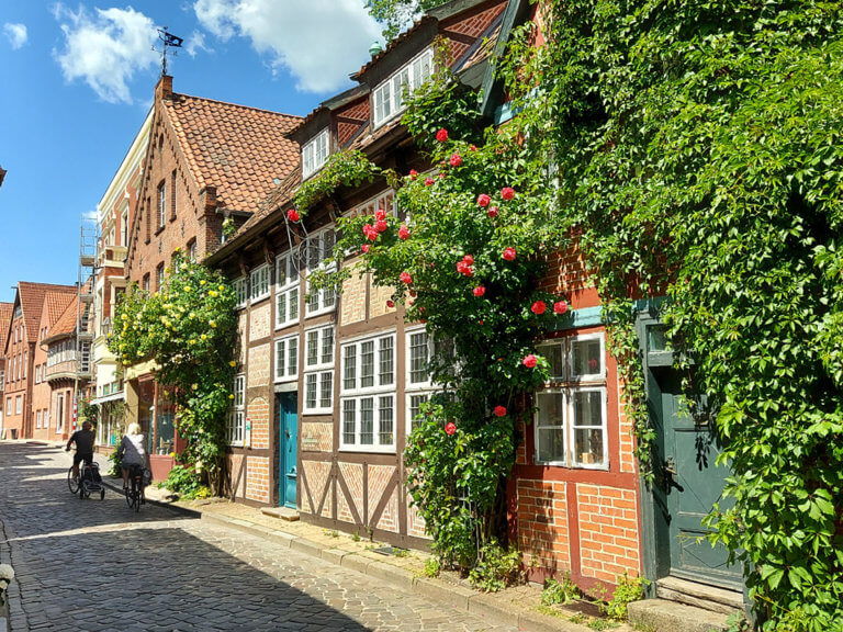 Kaufmannshaus und schmalstes Haus in der Altstadt von Lauenburg Kaufmannshaus und schmalstes Haus