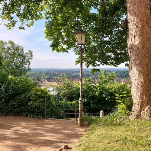 Askanierblick am Schloss Askanierblick am Lauenburger Schloss