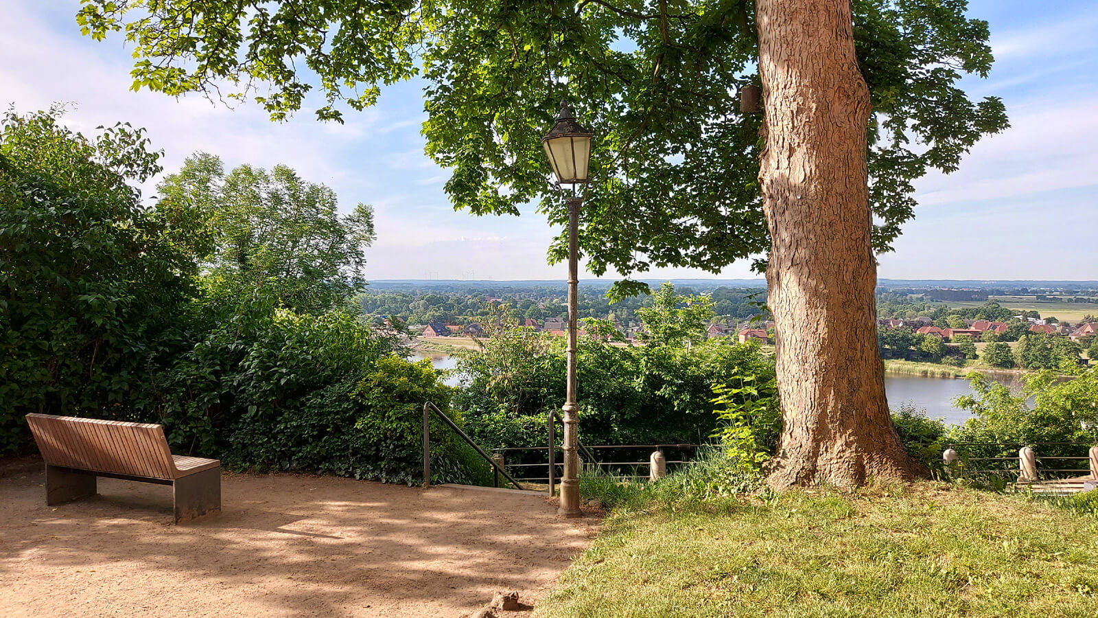 Askanierblick am Lauenburger Schloss. Askanierblick am Lauenburger Schloss