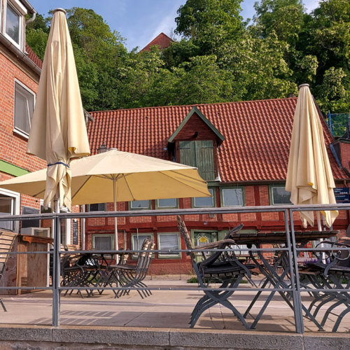 Restaurant Rufers am Ruferplatz in Lauenburg. Restaurant Rufers am Ruferplatz in Lauenburg