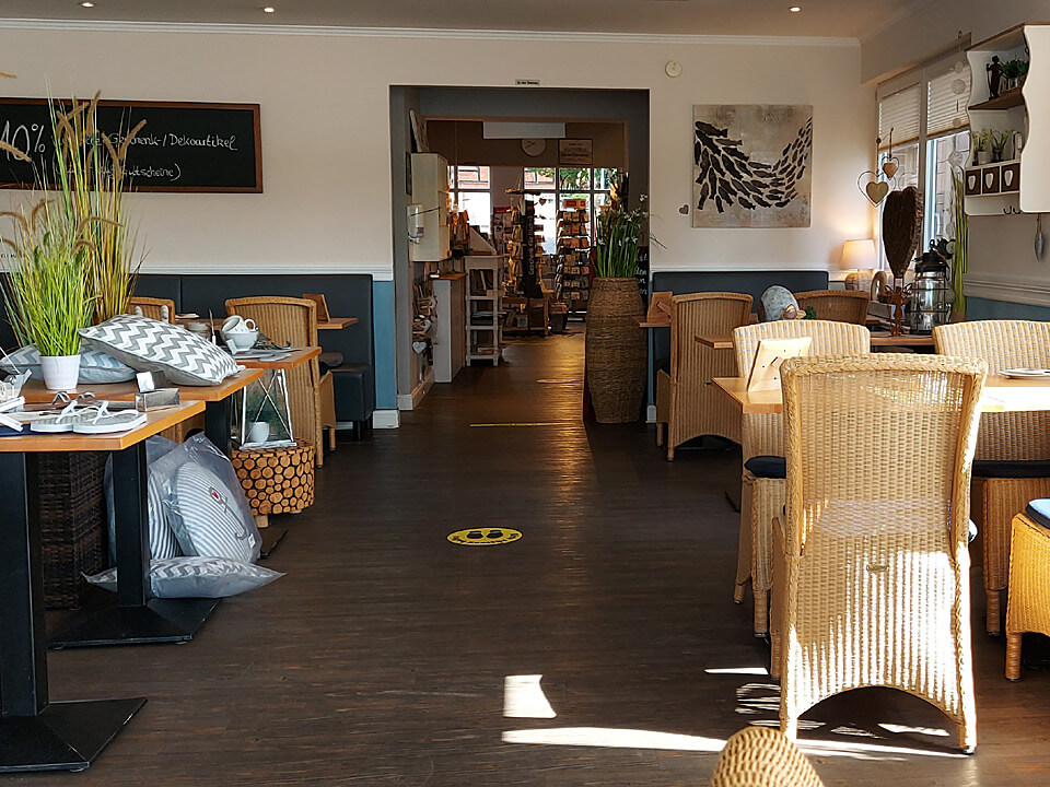 Blick ins Cafe von Herzen Blick ins Cafe von Herzen