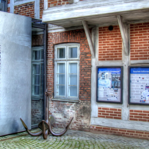 schifffahrtsmuseum Eingang zum Elbschifffahrtsmuseum