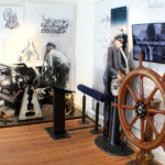 Harte Arbeit der Elbschiffer auf dem Fluss