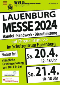 Plakat zur Lauenburg-Messe