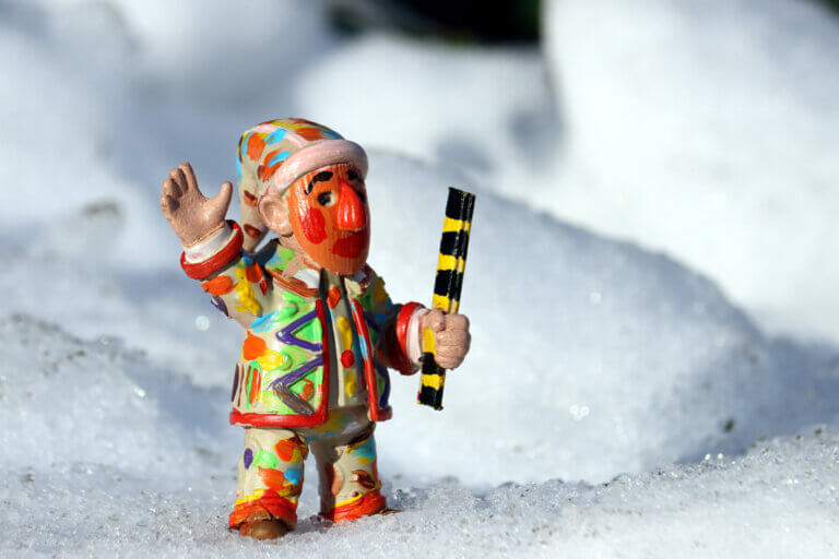 Die kleine Figur der Lustigen Person