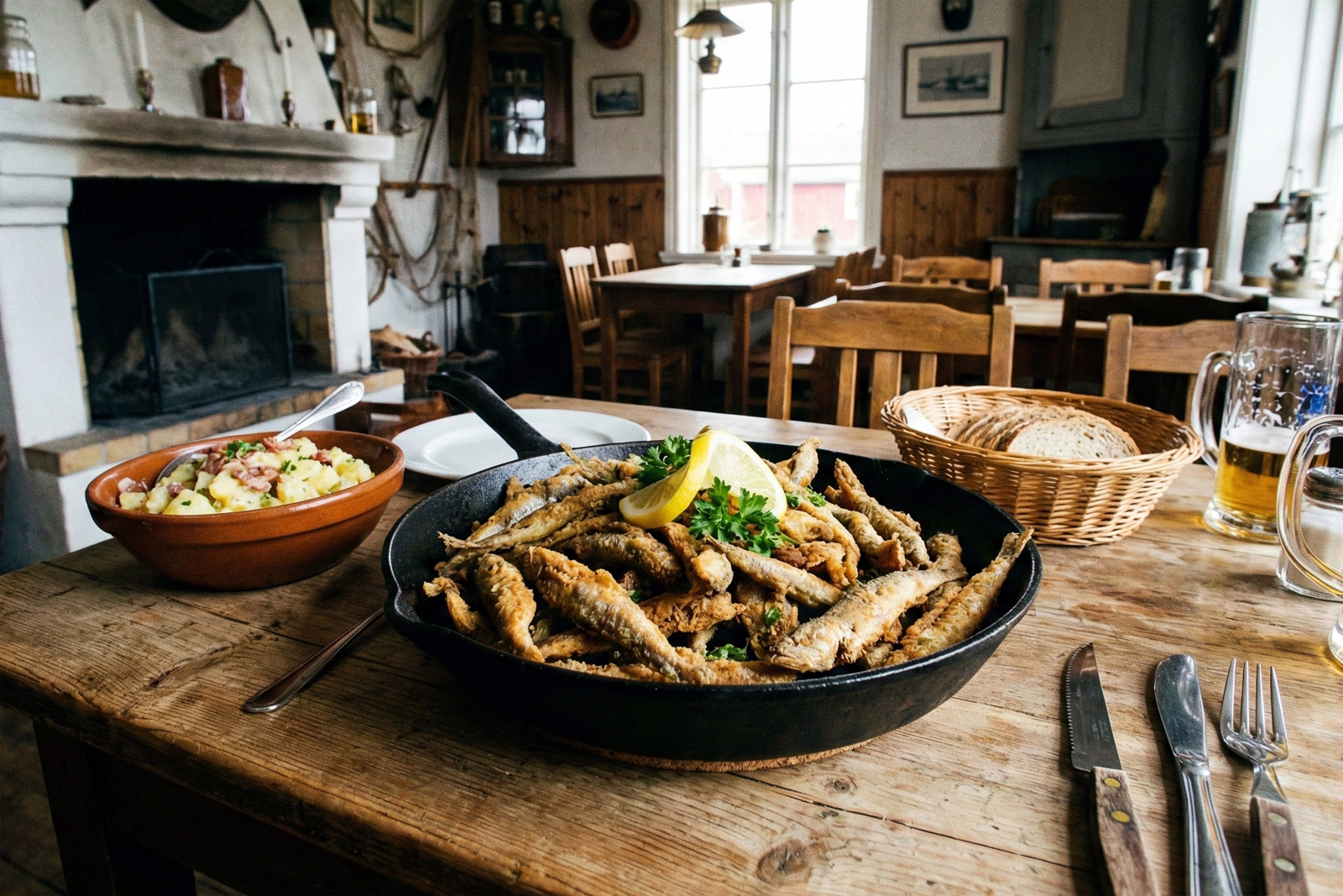 Stint-Saison startet: Jetzt knusprigen Frühlingsfisch genießen Stintessen Lauenburg/Elbe